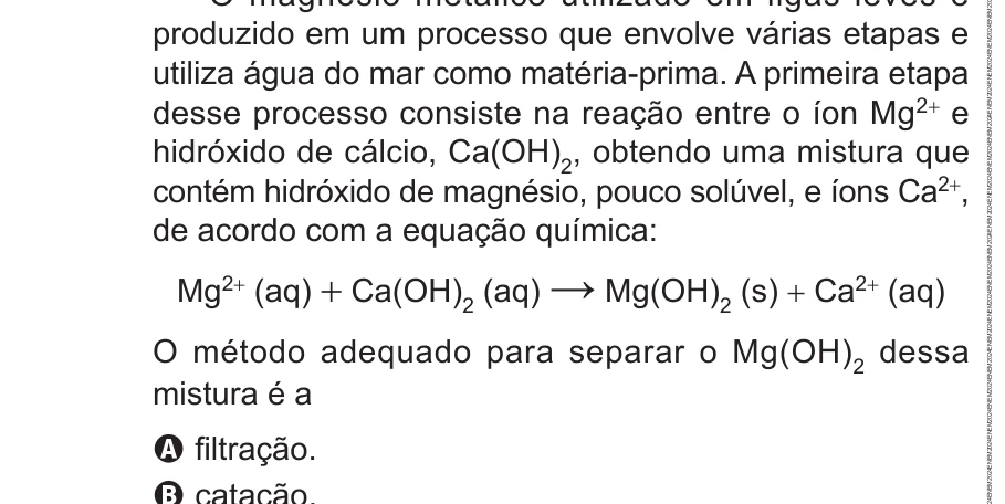 Enunciado original completo da questão 109 do ENEM 2024 - 2º Dia – Caderno 6 – Cinza – Aplicação Regular, página 8.