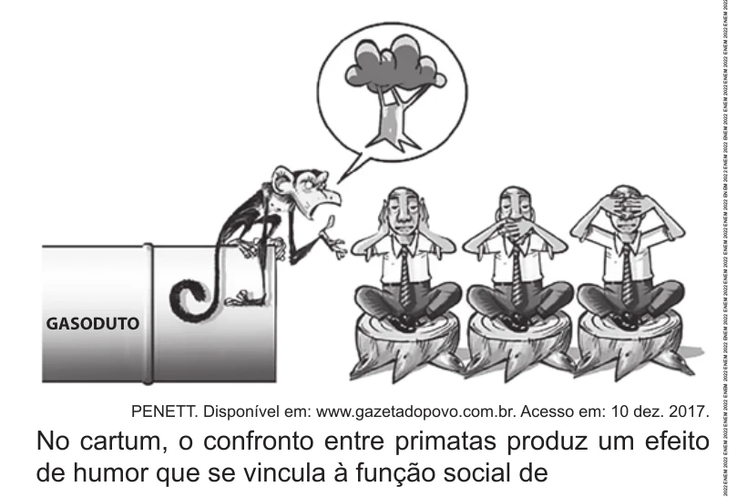 Enunciado original completo da questão 17 do ENEM 2022 - 1º Dia – Caderno 2 – Amarelo – Reaplicação/PPL, página 9.