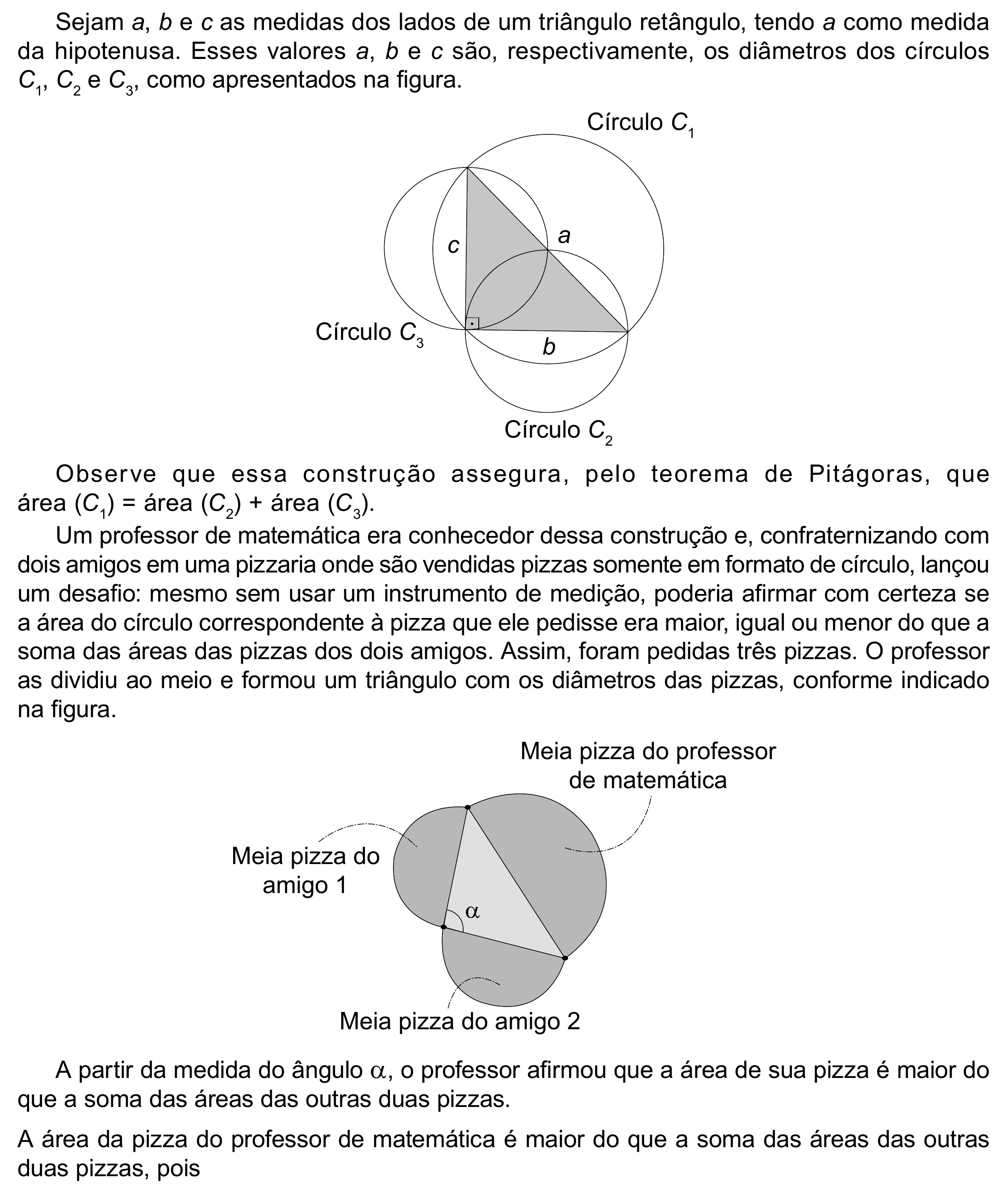 Enunciado original completo da questão 179 do ENEM 2023 - 2º Dia – Caderno 8 – Rosa – Aplicação Regular - (Ampliada), página 62.