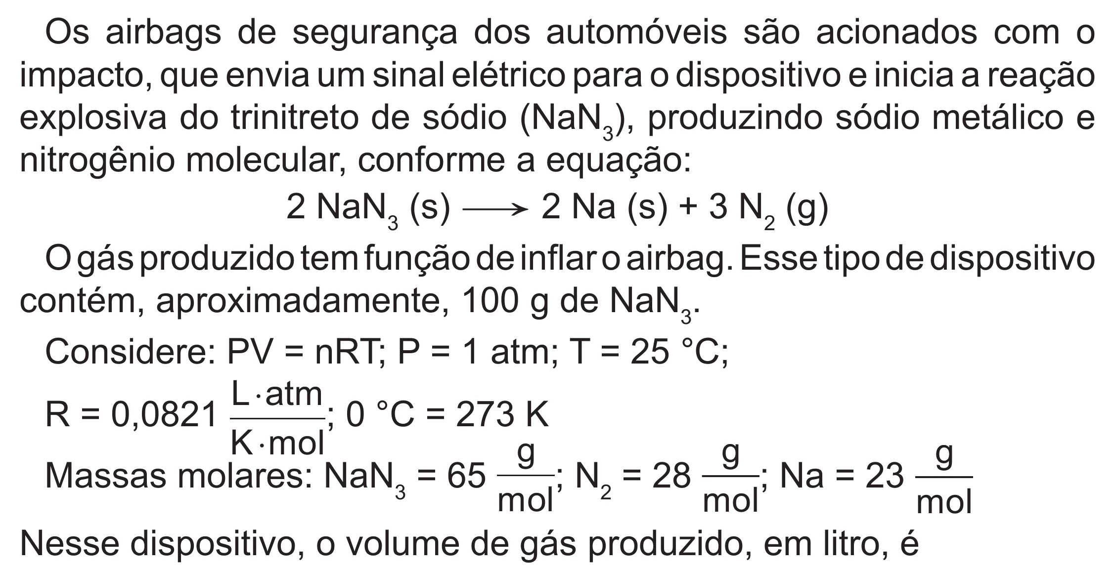 Enunciado original completo da questão 102 do ENEM 2022 - 2º Dia – Caderno 6 – Cinza (Superampliada) – Reaplicação/PPL, página 11.