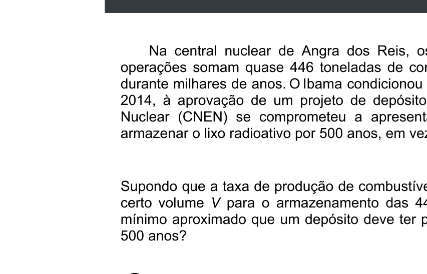 Enunciado original completo da questão 144 do ENEM 2020 - 2º Dia - Caderno 5 – Amarelo – Aplicação digital, página 59.