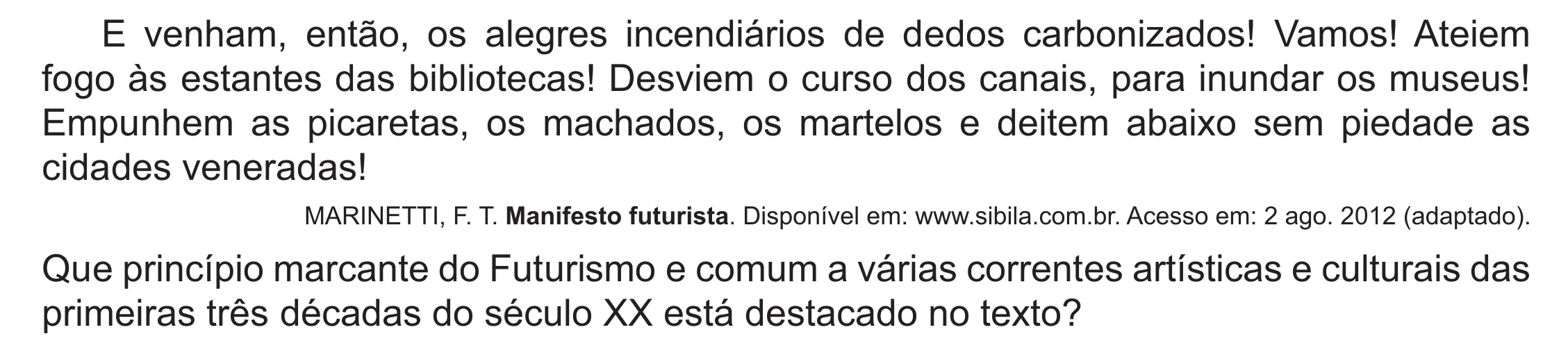 Enunciado original completo da questão 63 do ENEM 2017 - 1º Dia - Caderno 1 - Azul (Ampliada) – Aplicação regular, página 50.