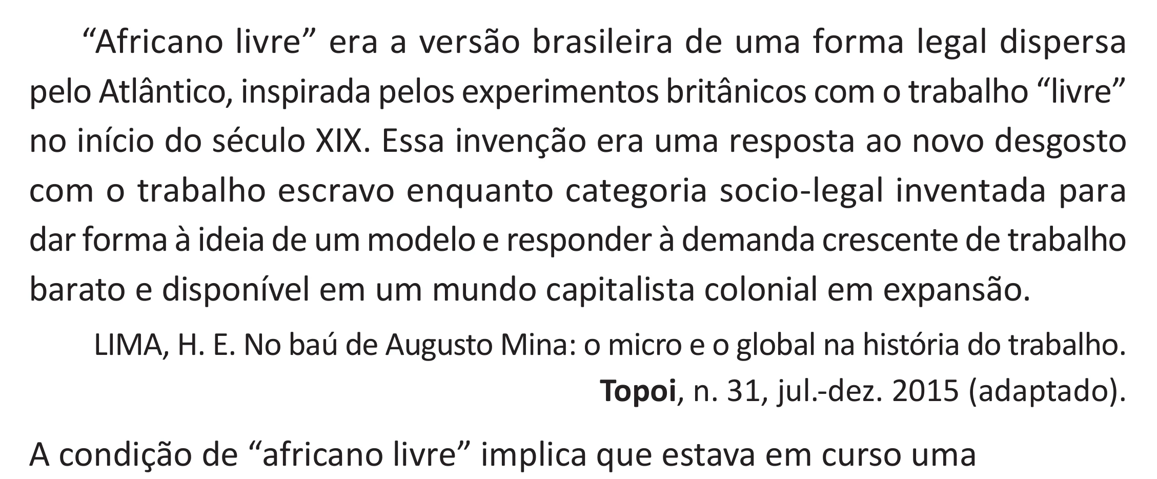 Enunciado original completo da questão 81 do ENEM 2025 - 1º Dia – Caderno 9 – Laranja (Braile e ledor) – Reaplicação - (Superampliada), página 87.