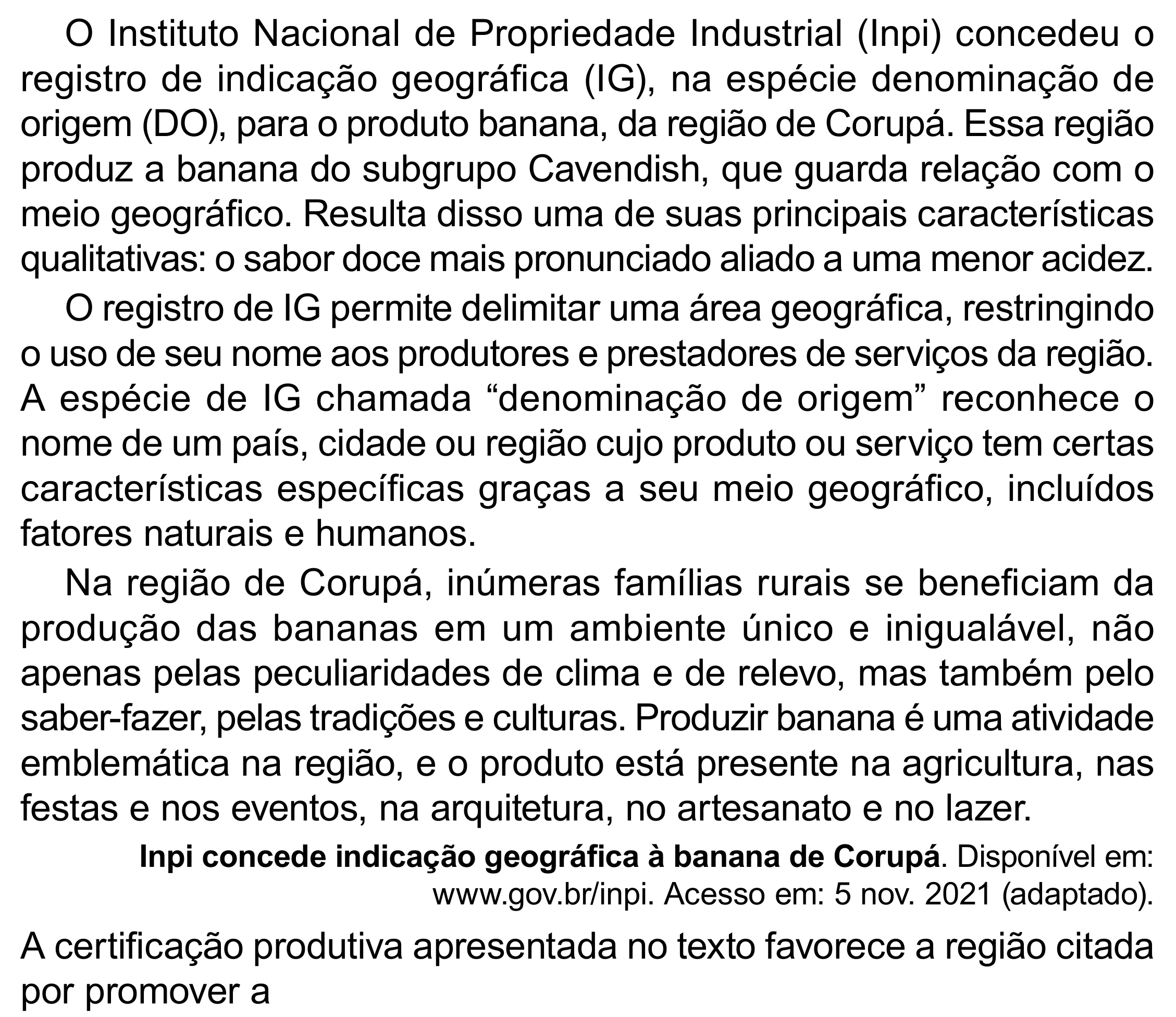 Enunciado original completo da questão 79 do ENEM 2023 - 1º Dia – Caderno 4 – Rosa (Superampliada) – Reaplicação/PPL, página 84.