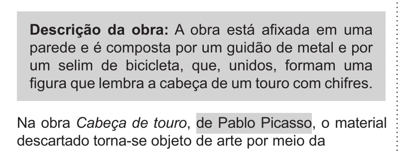 Enunciado original completo da questão 27 do ENEM 2019 - 1º Dia – Caderno 9 – Laranja (Braile e Ledor) – Aplicação Regular, página 13.