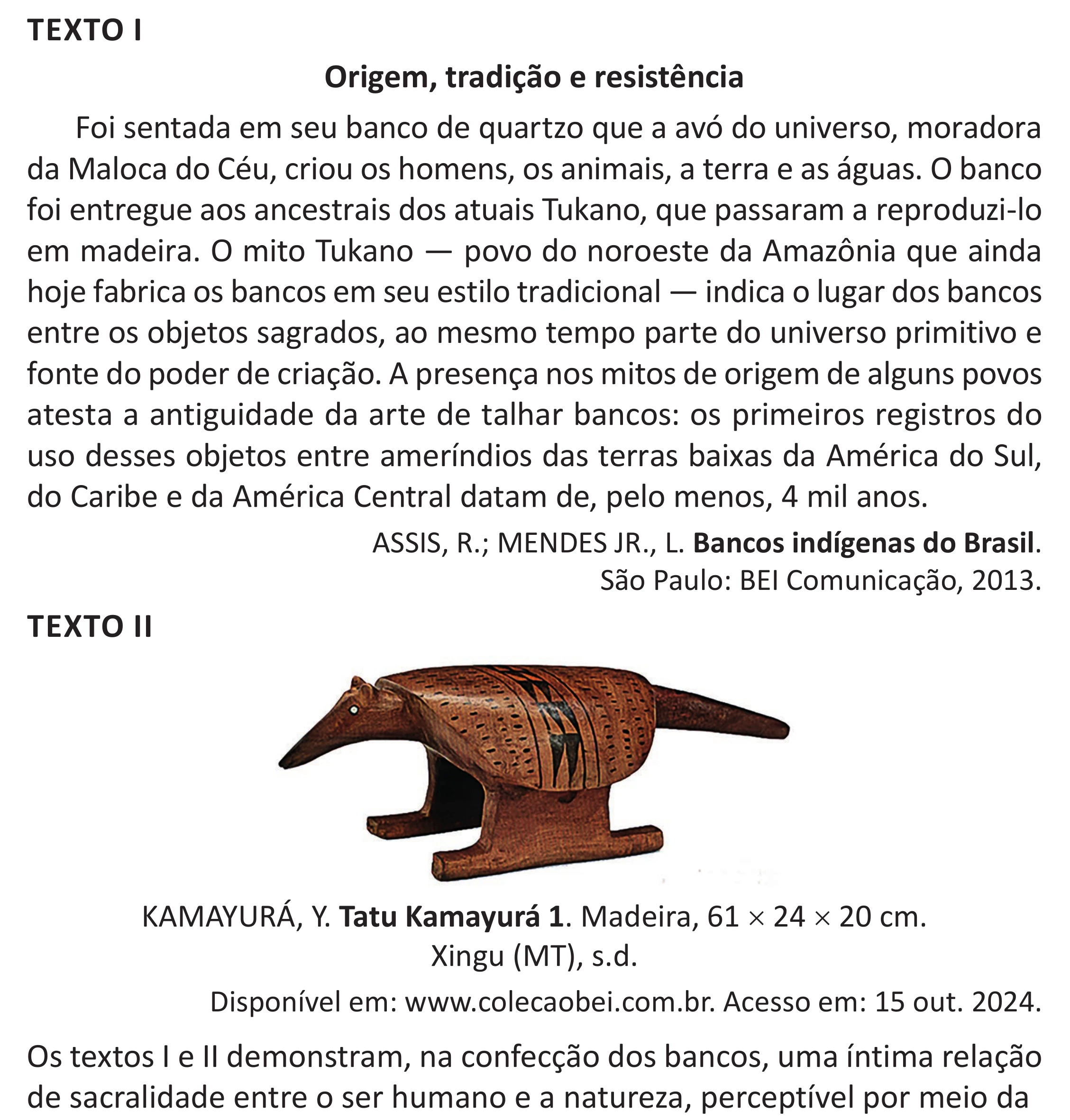 Enunciado original completo da questão 39 do ENEM 2025 - 1º Dia – Caderno 9 – Laranja (Braile e ledor) – Aplicação Regular - (Superampliada), página 45.
