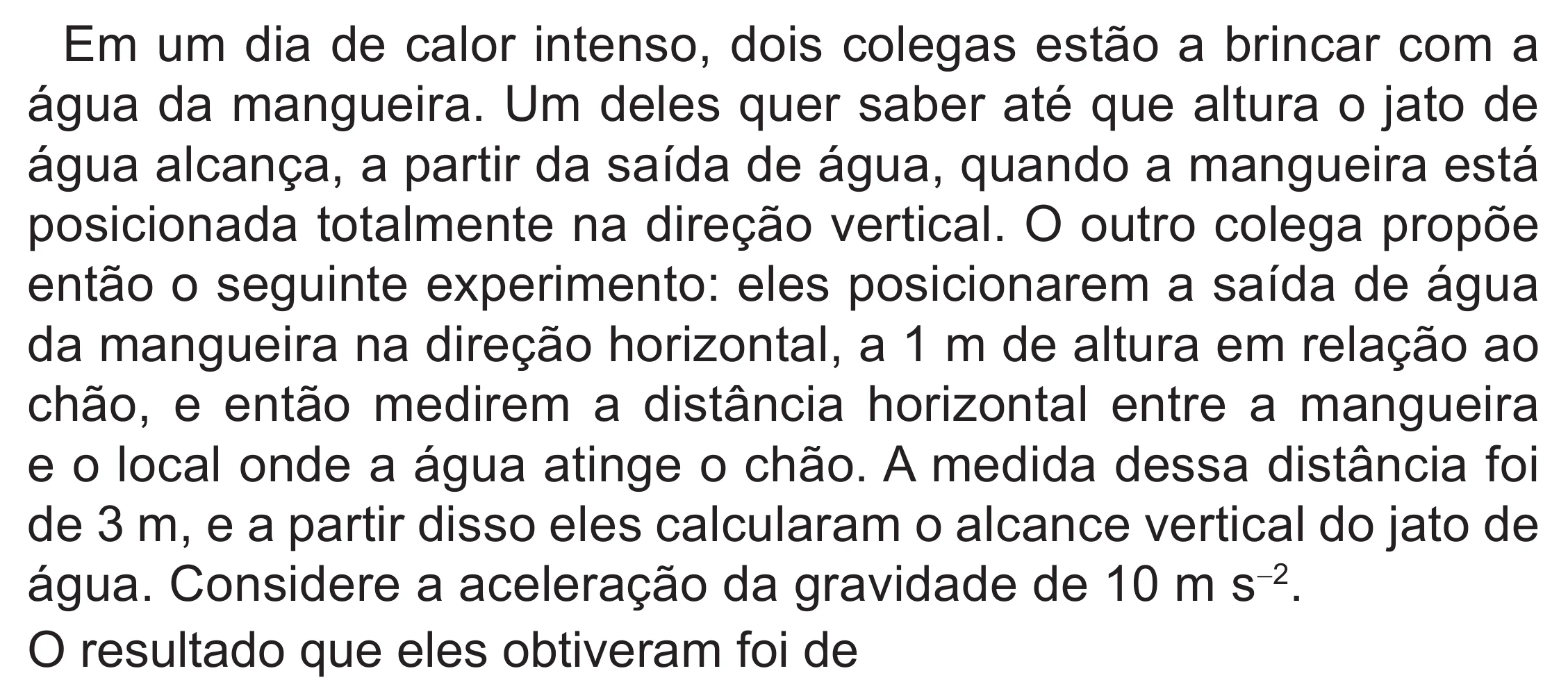 Enunciado original completo da questão 125 do ENEM 2022 - 2º Dia – Caderno 6 – Cinza (Superampliada) – Aplicação Regular, página 34.