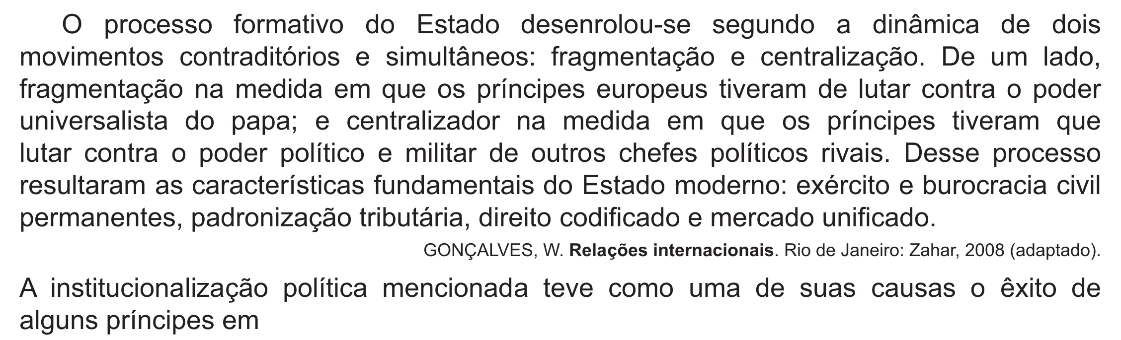 Enunciado original completo da questão 59 do ENEM 2021 - 1º Dia – Caderno 2 – Amarelo (Ampliada) – Reaplicação/PPL/Segunda Oportunidade, página 50.