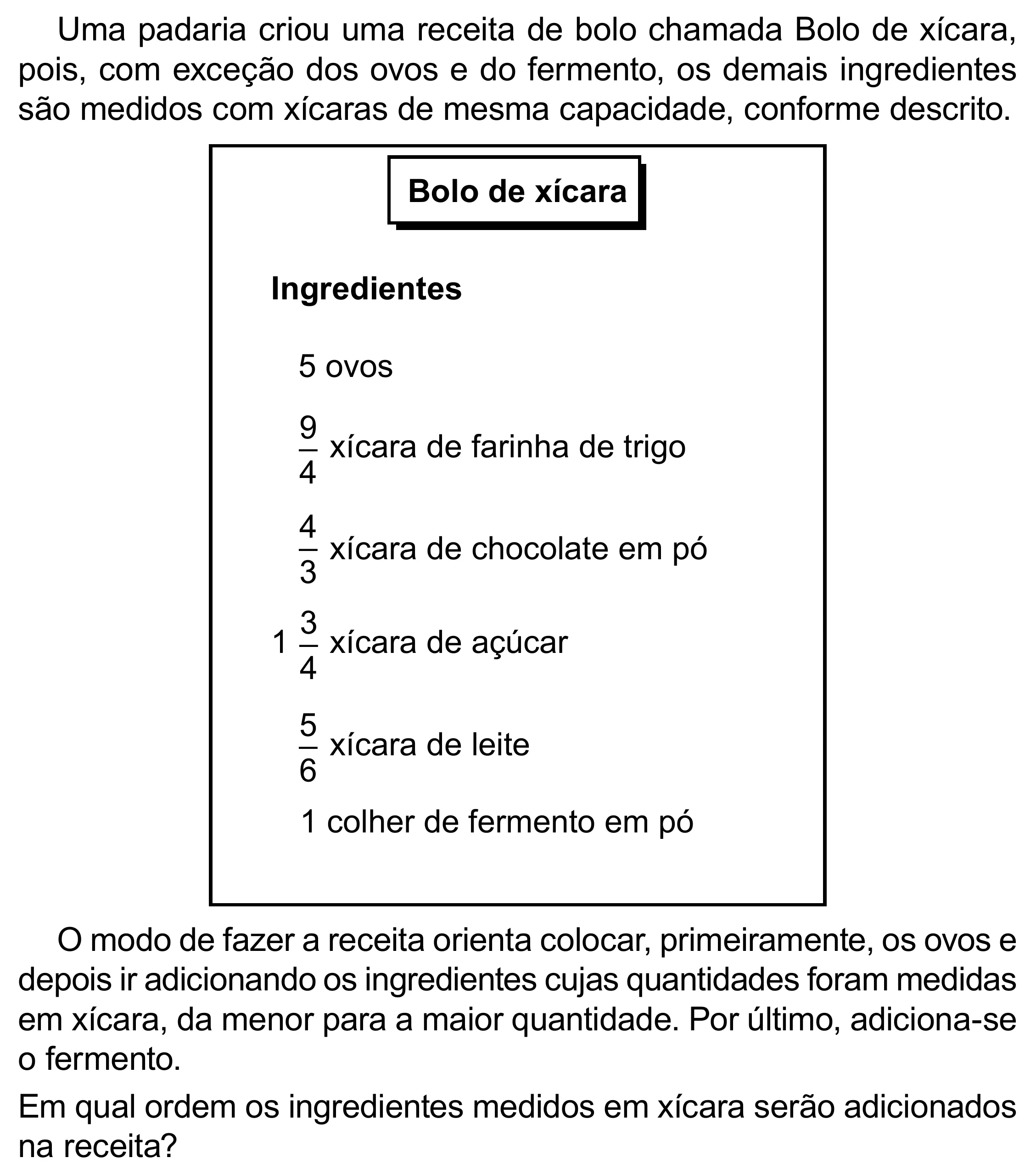 Enunciado original completo da questão 180 do ENEM 2023 - 2º Dia – Caderno 8 – Rosa (Superampliada) – Reaplicação/PPL, página 95.