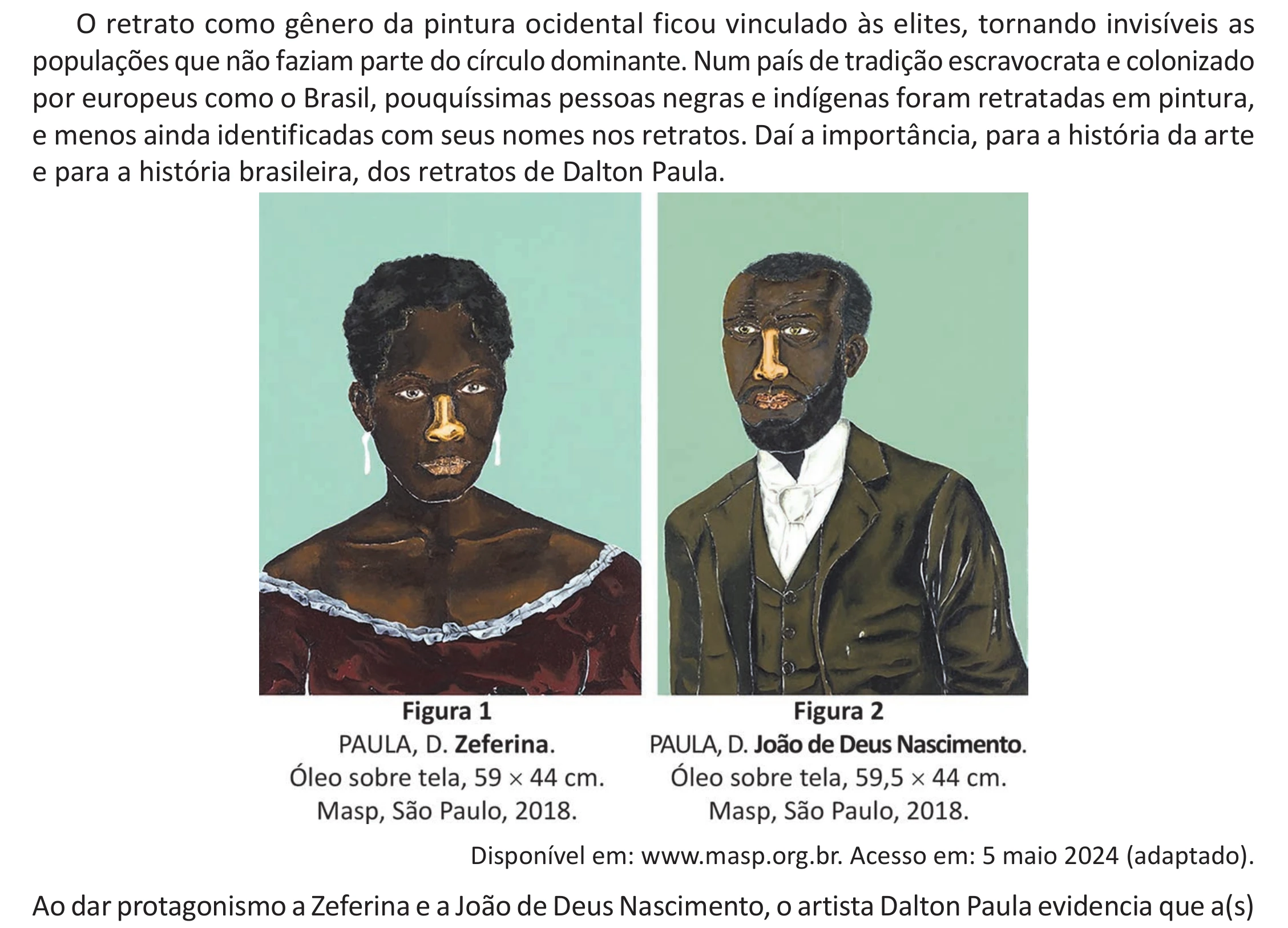 Enunciado original completo da questão 15 do ENEM 2025 - 1º Dia – Caderno 9 – Laranja (Braile e ledor) – Aplicação Regular - (Ampliada), página 14.