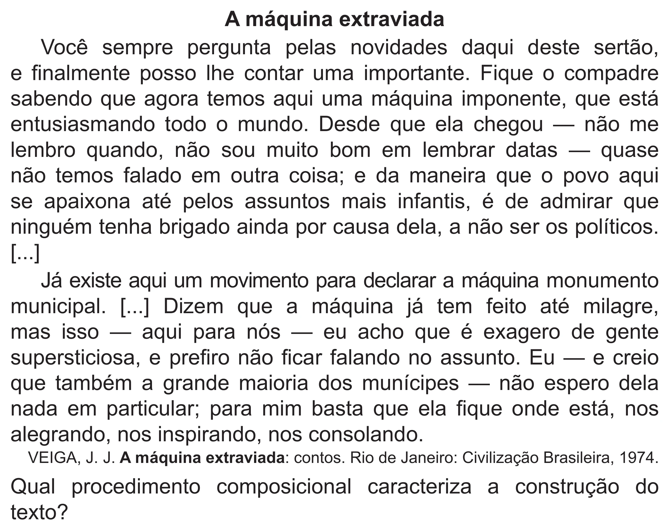 Enunciado original completo da questão 24 do ENEM 2019 - 1º Dia – Caderno 1 – Azul (Superampliada) – Reaplicação/PPL, página 28.