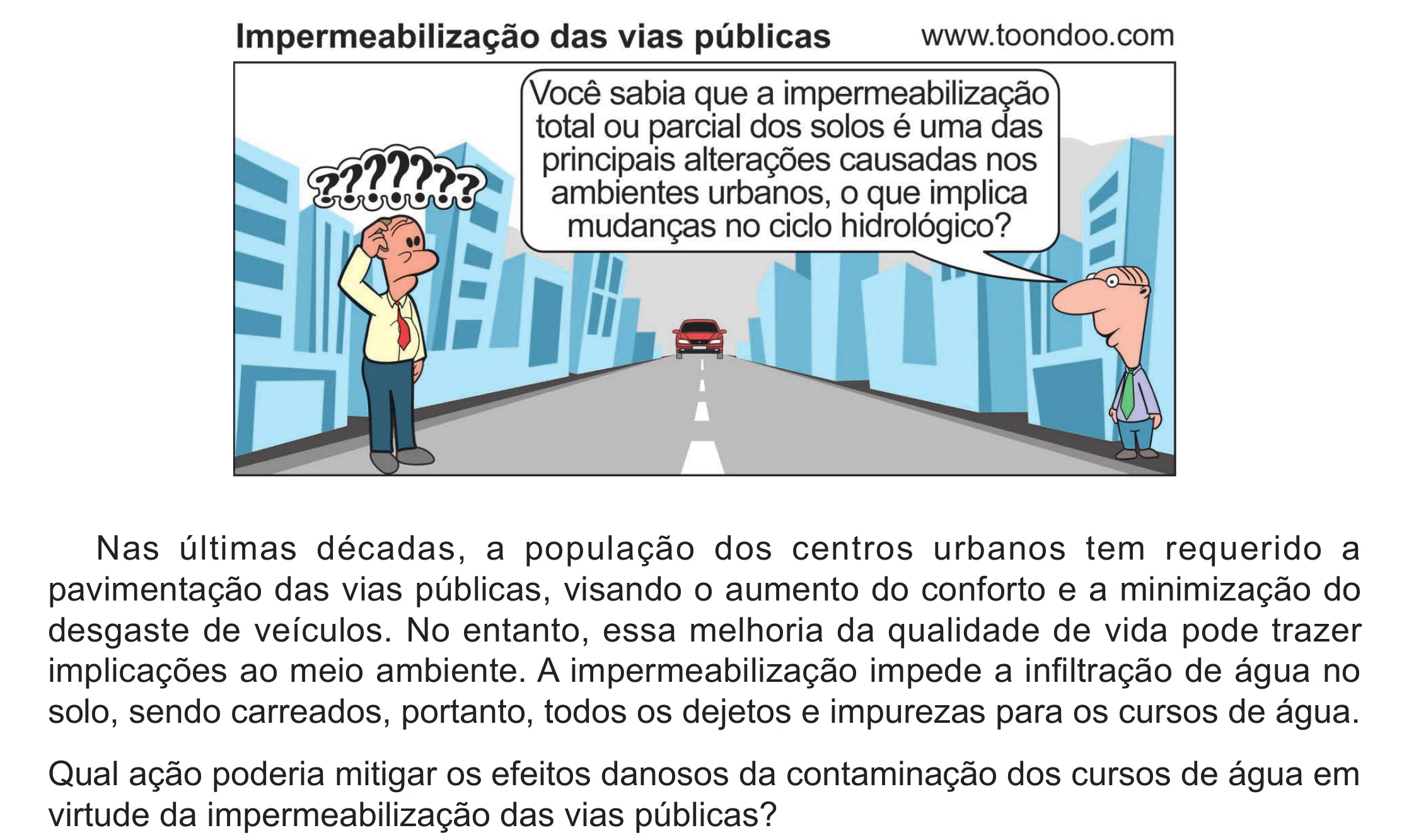 Enunciado original completo da questão 126 do ENEM 2024 - 2º Dia – Caderno 8 – Verde (Ampliada) – Reaplicação/PPL, página 25.