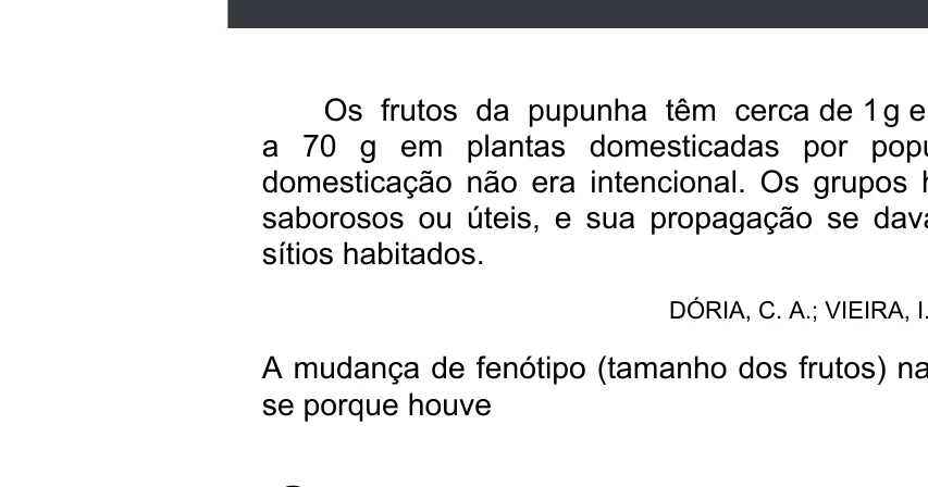Enunciado original completo da questão 129 do ENEM 2020 - 2º Dia - Caderno 5 – Amarelo – Aplicação digital, página 44.