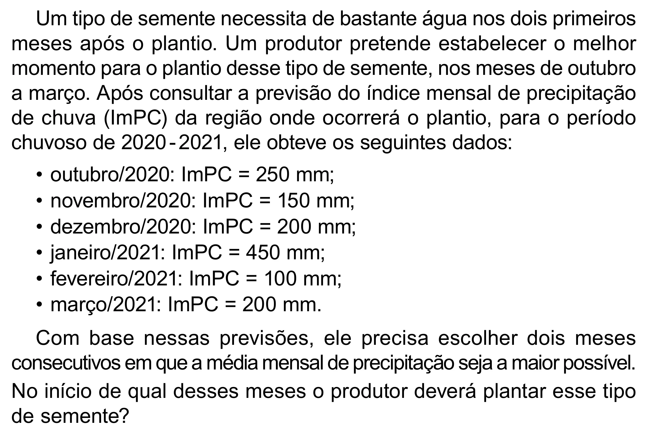 Enunciado original completo da questão 149 do ENEM 2023 - 2º Dia – Caderno 12 – Verde (Libras) – Aplicação Regular - (Superampliada), página 61.