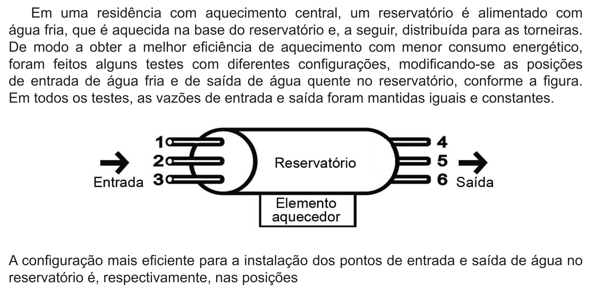 Enunciado original completo da questão 115 do ENEM 2019 - 2º Dia – Caderno 5 – Amarelo (Ampliada) – Reaplicação/PPL, página 18.