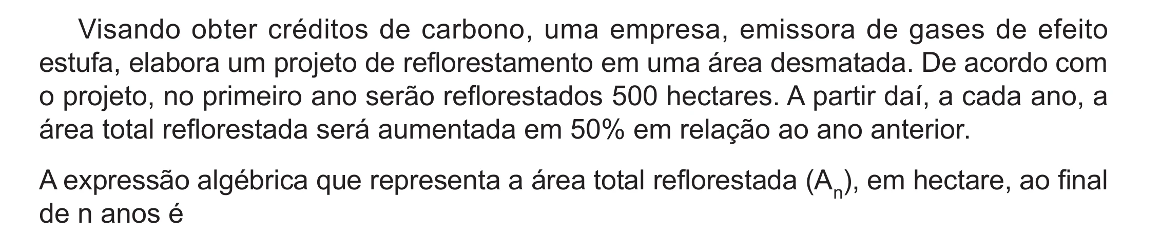 Enunciado original completo da questão 162 do ENEM 2024 - 2º Dia – Caderno 8 – Verde (Ampliada) – Reaplicação/PPL, página 51.
