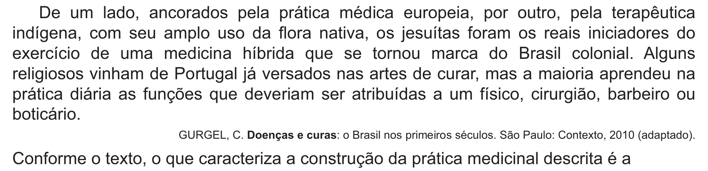 Enunciado original completo da questão 61 do ENEM 2021 - 1º Dia – Caderno 2 – Amarelo (Ampliada) – Aplicação Regular, página 50.