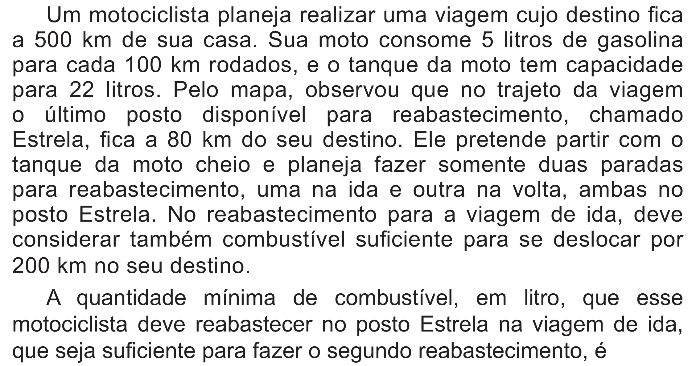Enunciado original completo da questão 146 do ENEM 2020 - 2º Dia - Caderno 8 – Rosa (Superampliada) – Aplicação Regular, página 46.