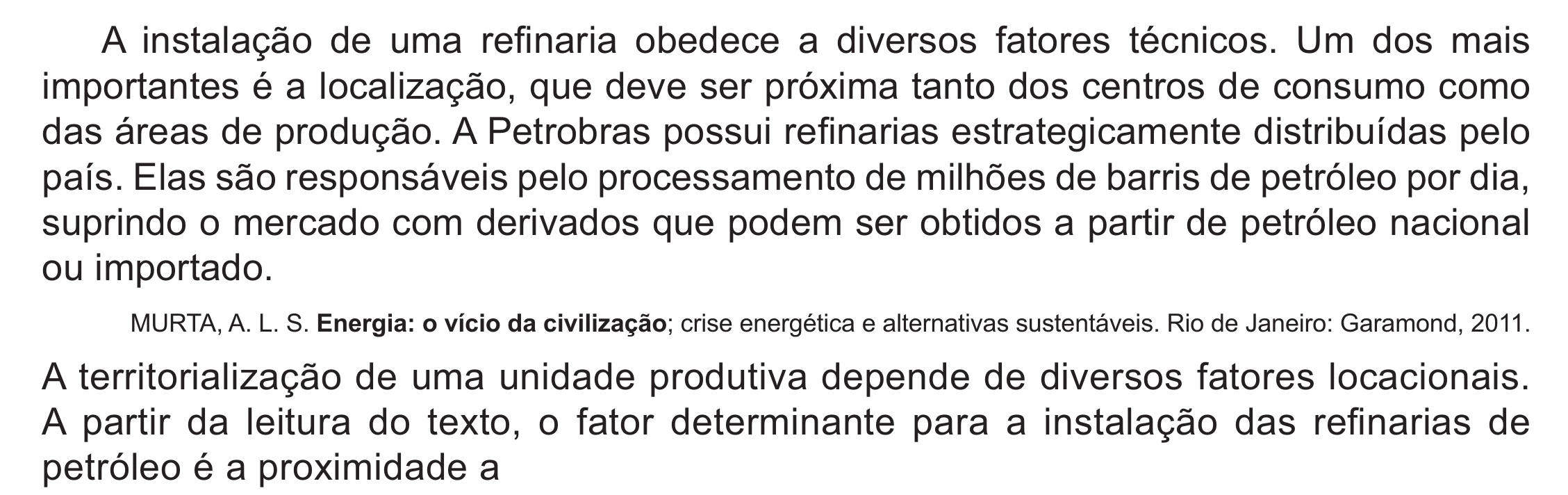 Enunciado original completo da questão 69 do ENEM 2017 - 1º Dia - Caderno 1 - Azul (Ampliada) – Aplicação regular, página 52.