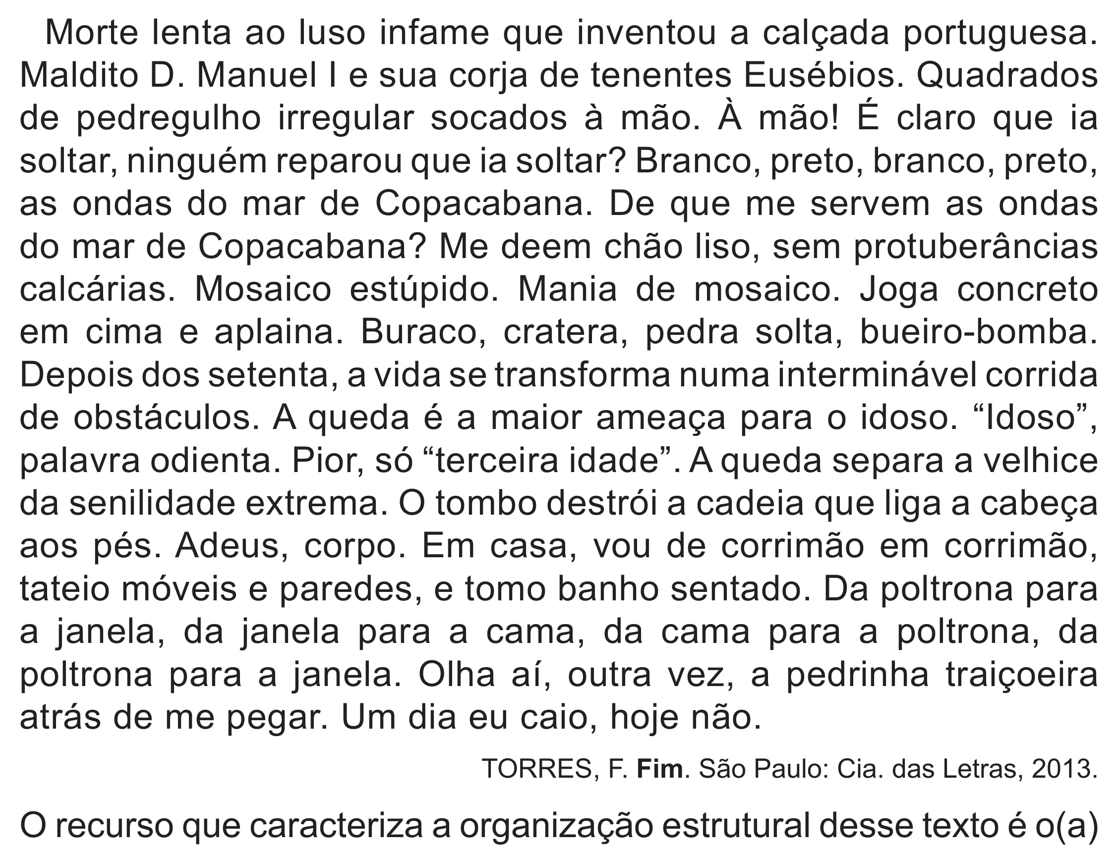 Enunciado original completo da questão 14 do ENEM 2022 - 1º Dia – Caderno 3 – Branco (Superampliada) – Aplicação Regular, página 19.