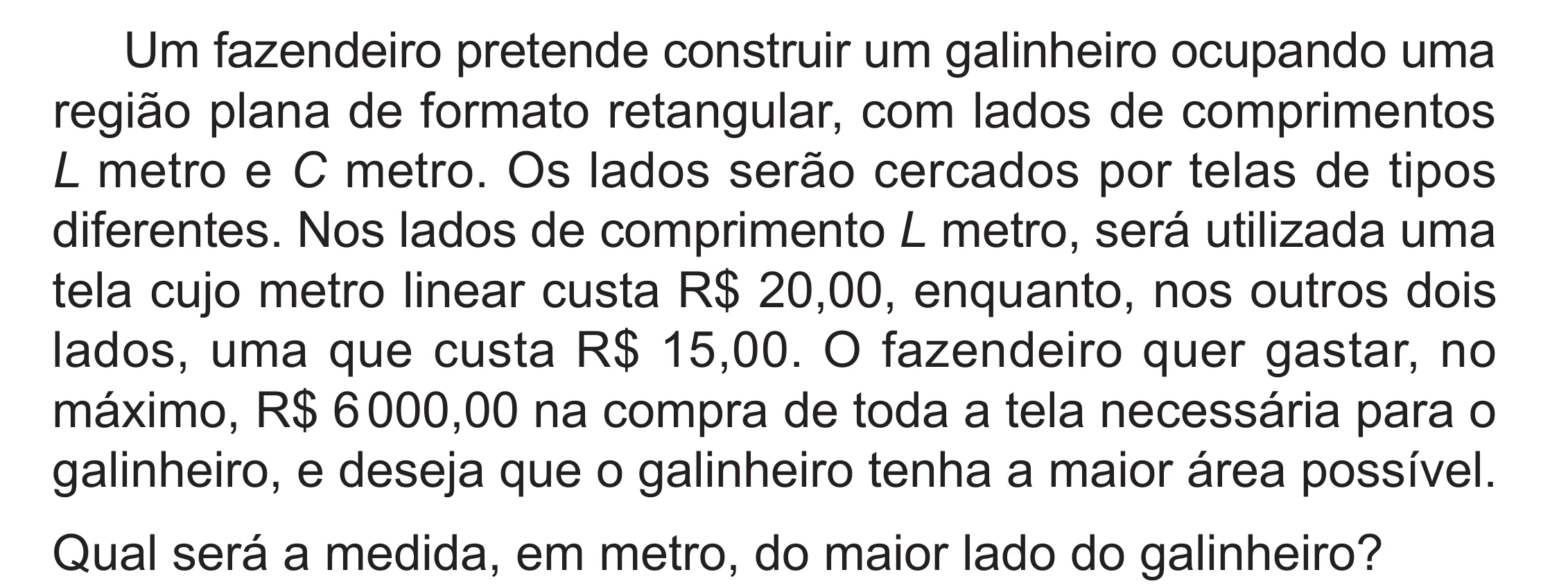 Enunciado original completo da questão 143 do ENEM 2024 - 2º Dia – Caderno 8 – Verde – Aplicação Regular - (Superampliada), página 57.