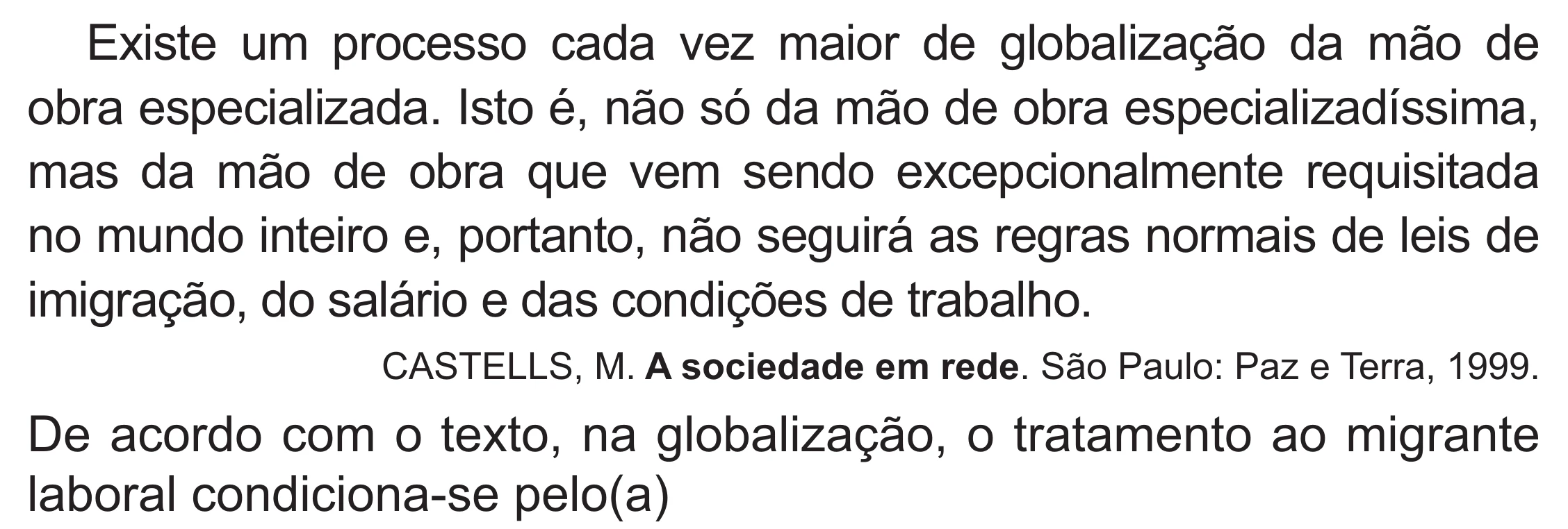 Enunciado original completo da questão 67 do ENEM 2021 - 1º Dia – Caderno 2 – Amarelo (Superampliada) – Reaplicação/PPL/Segunda Oportunidade, página 66.