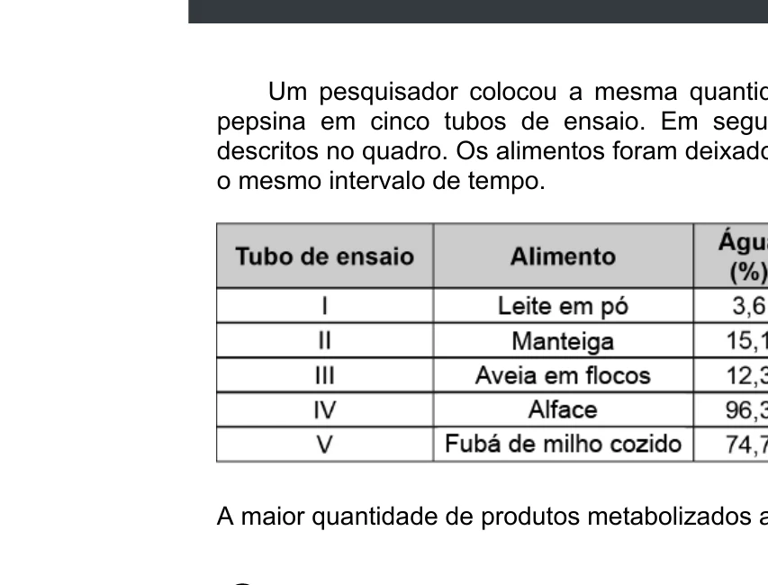 Enunciado original completo da questão 134 do ENEM 2020 - 2º Dia - Caderno 5 – Amarelo – Aplicação digital, página 49.