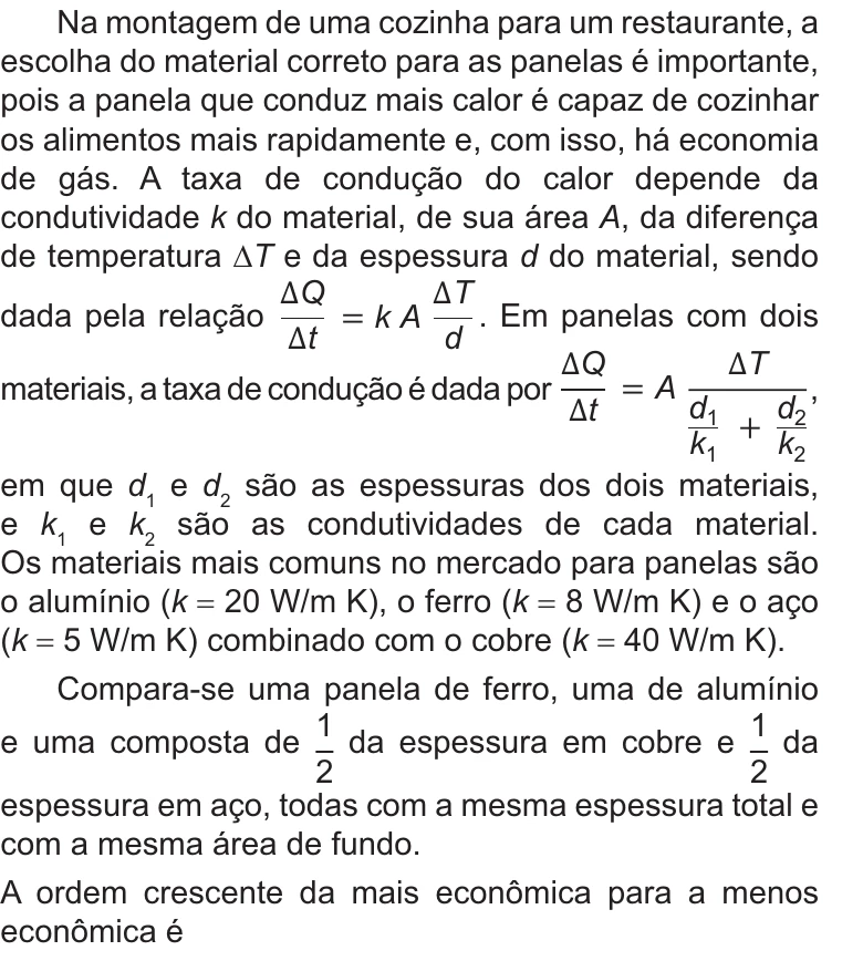 Enunciado original completo da questão 126 do ENEM 2021 - 2º Dia – Caderno 12 – Verde (Libras) – Aplicação Regular, página 13.