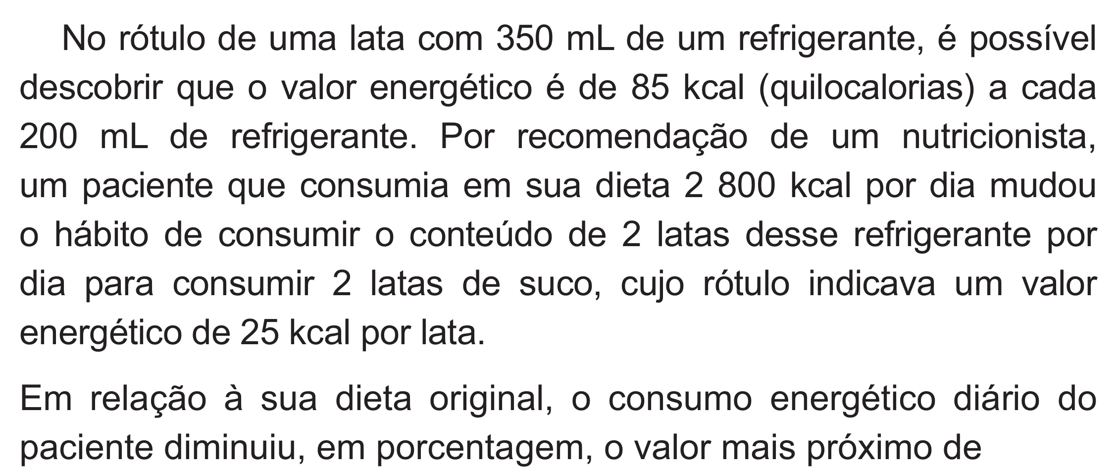 Enunciado original completo da questão 154 do ENEM 2021 - 2º Dia – Caderno 5 – Amarelo (Superampliada) – Reaplicação/PPL/Segunda Oportunidade, página 56.