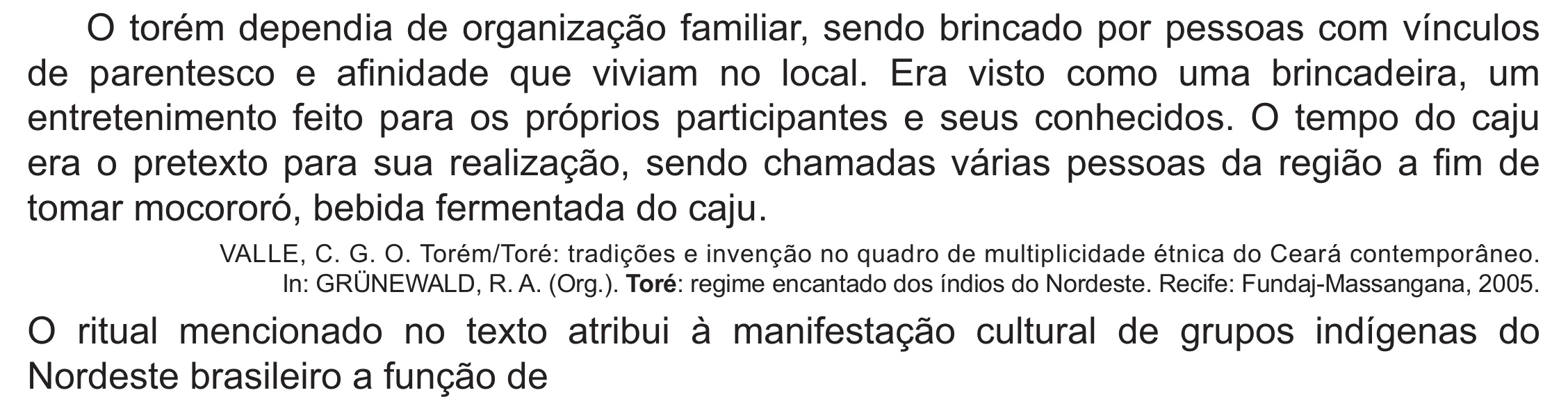 Enunciado original completo da questão 48 do ENEM 2021 - 1º Dia – Caderno 10 – Verde (Libras – Ampliada) – Aplicação Regular, página 43.