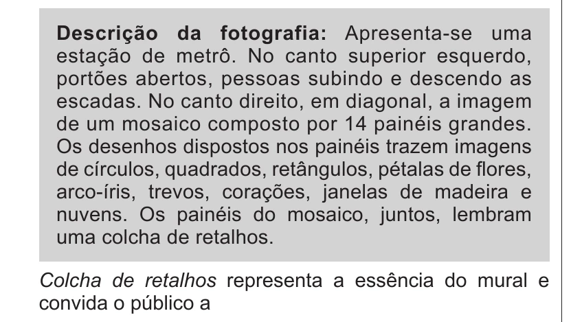 Enunciado original completo da questão 130 do ENEM 2016 - 2º Dia - Caderno 6 - Cinza – Aplicação regular - Ledor, página 15.