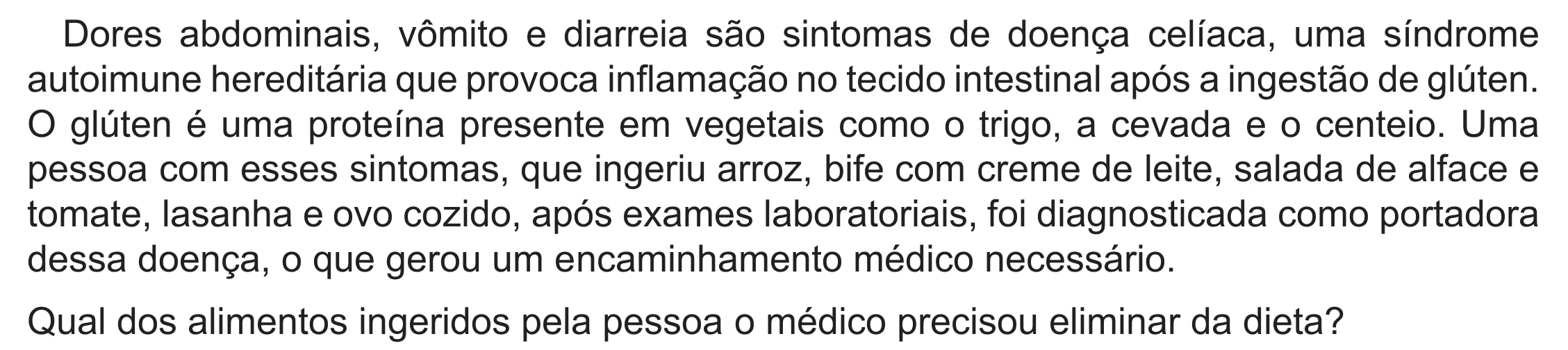 Enunciado original completo da questão 97 do ENEM 2022 - 2º Dia – Caderno 6 – Cinza (Ampliada) – Reaplicação/PPL, página 5.