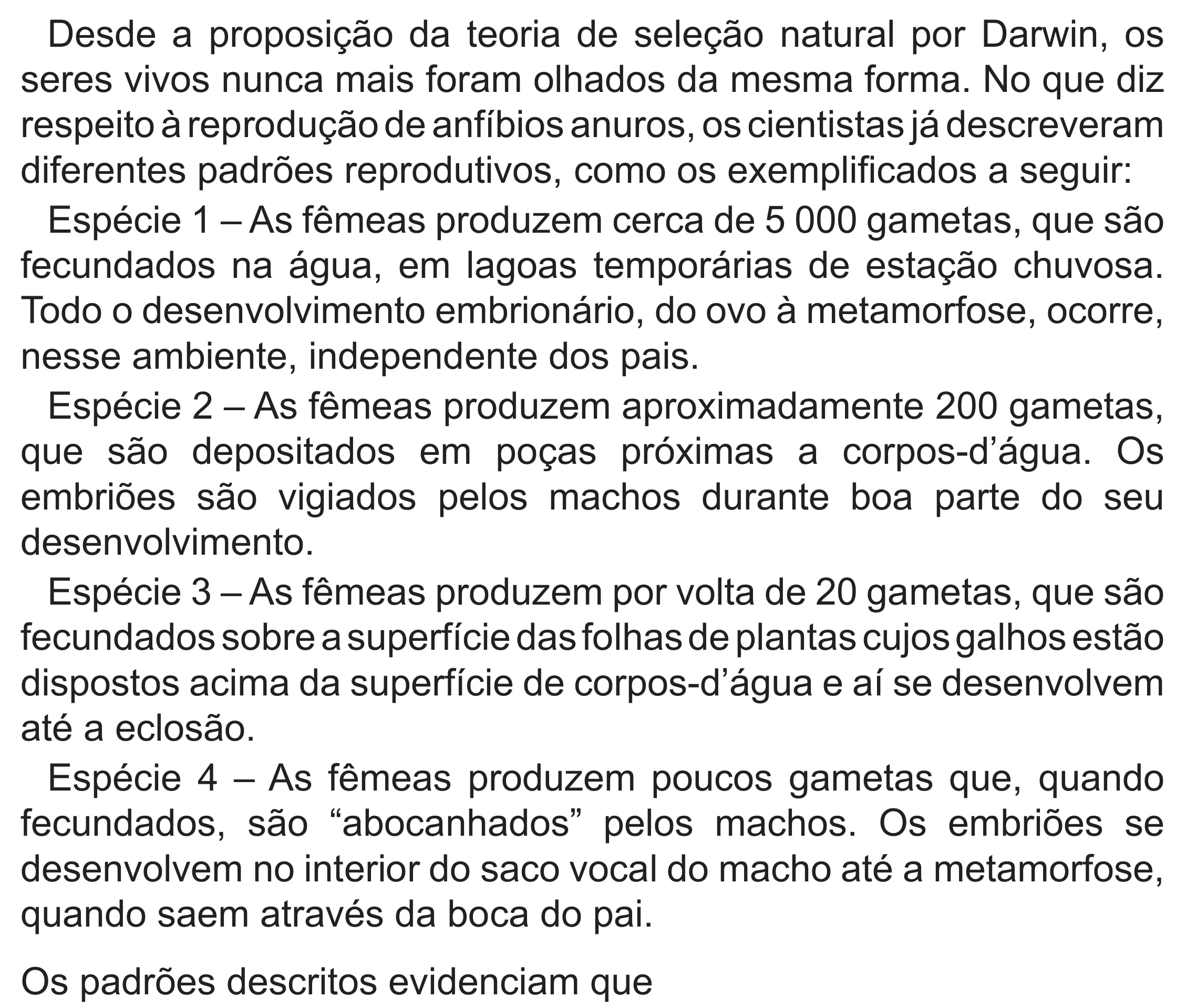 Enunciado original completo da questão 116 do ENEM 2022 - 2º Dia – Caderno 6 – Cinza (Superampliada) – Aplicação Regular, página 23.