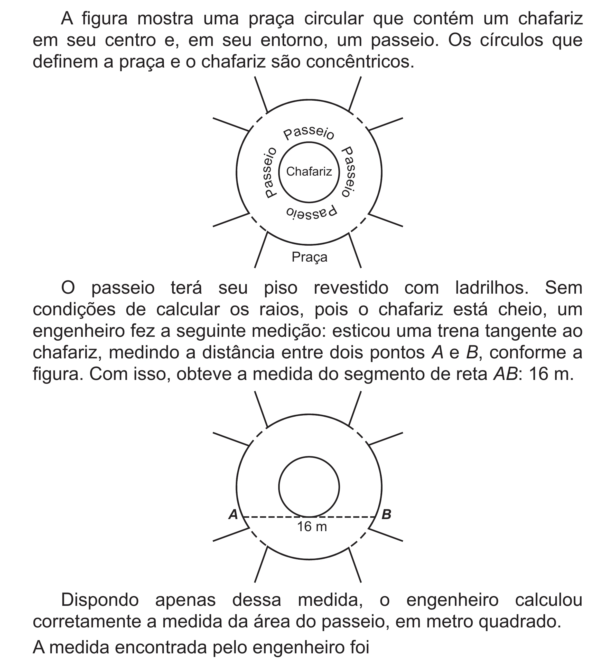 Enunciado original completo da questão 179 do ENEM 2018 - 2º Dia - Caderno 5 – Amarelo (Superampliada) – Aplicação regular, página 78.