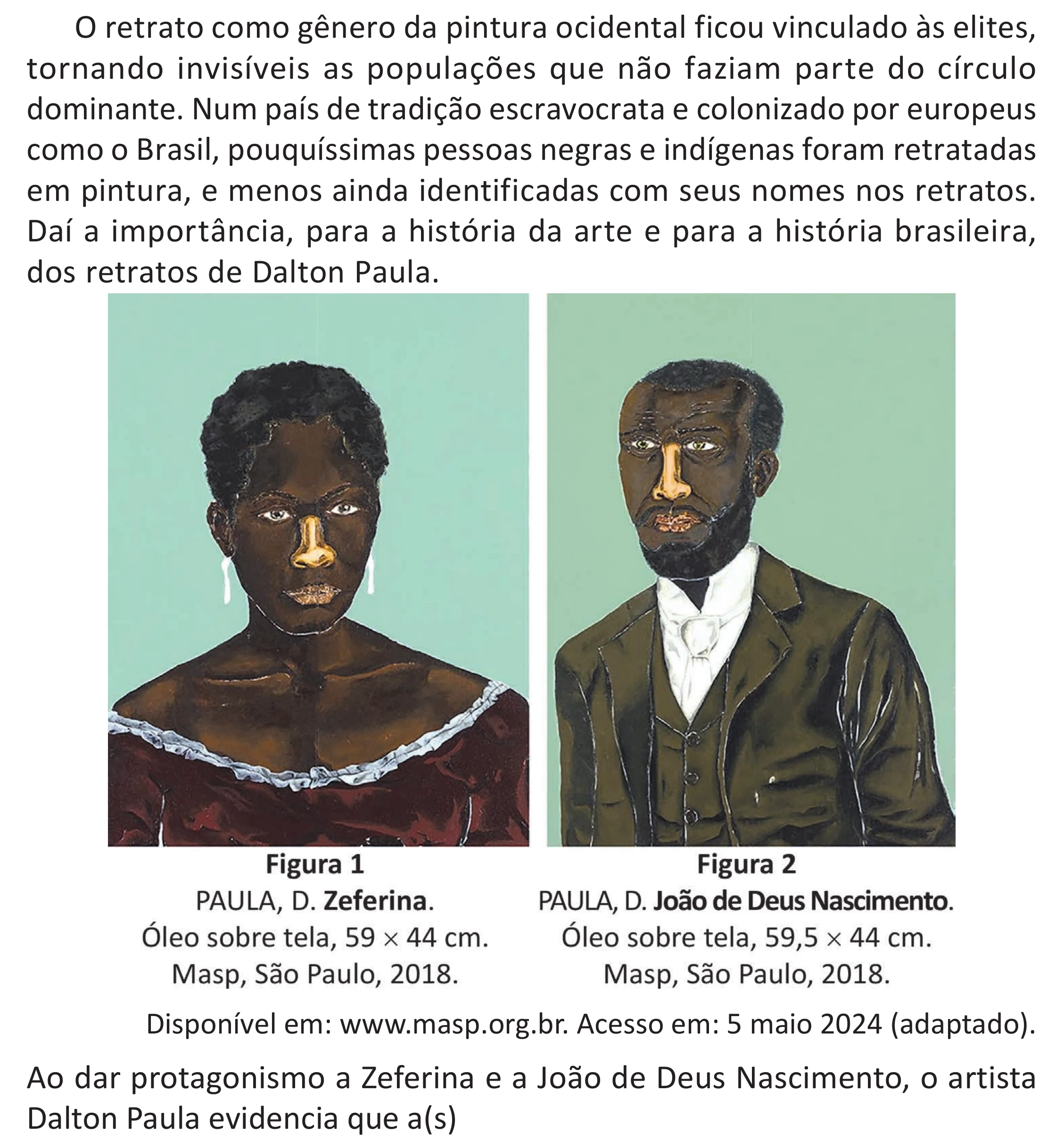 Enunciado original completo da questão 15 do ENEM 2025 - 1º Dia – Caderno 9 – Laranja (Braile e ledor) – Aplicação Regular - (Superampliada), página 21.
