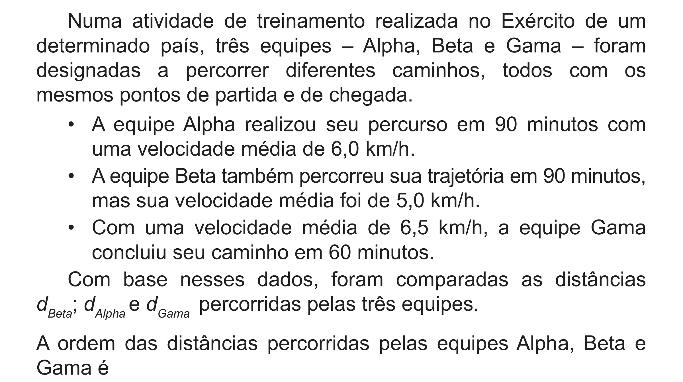 Enunciado original completo da questão 136 do ENEM 2018 - 2º Dia - Caderno 5 – Amarelo (Superampliada) – Aplicação regular, página 42.