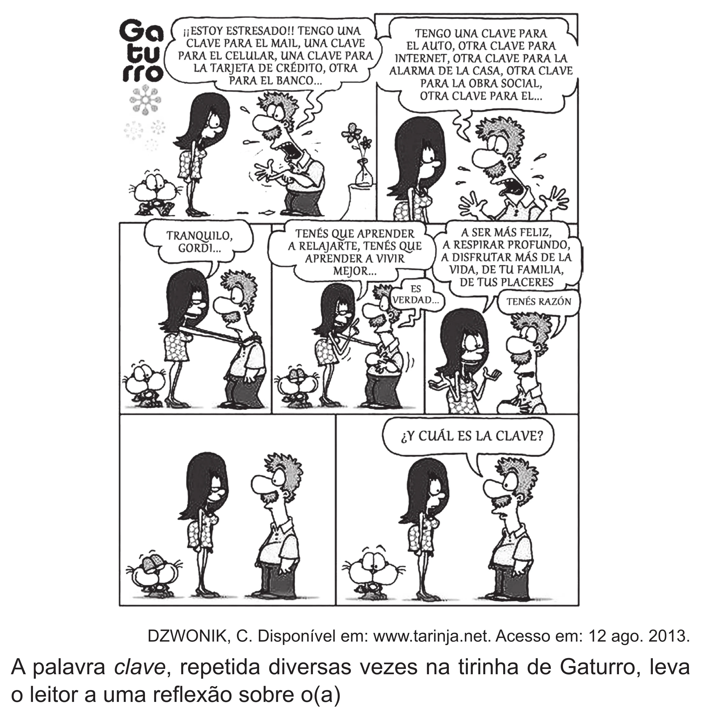 Enunciado original completo da questão 3 (espanhol) do ENEM 2019 - 1º Dia – Caderno 1 – Azul (Superampliada) – Reaplicação/PPL, página 9.