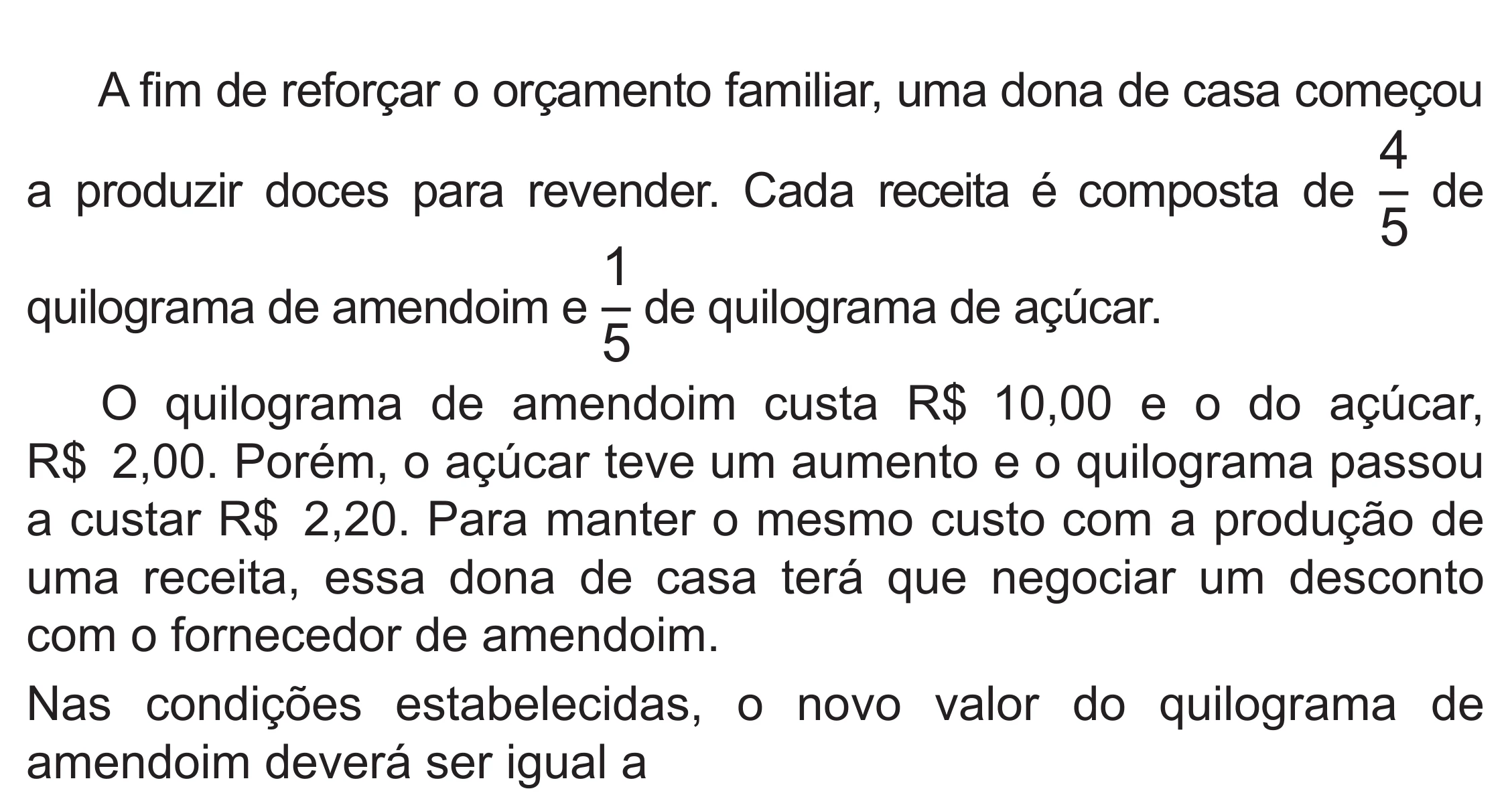 Enunciado original completo da questão 145 do ENEM 2020 - 2º Dia – Caderno 8 – Rosa (Superampliada) – Reaplicação/PPL, página 44.