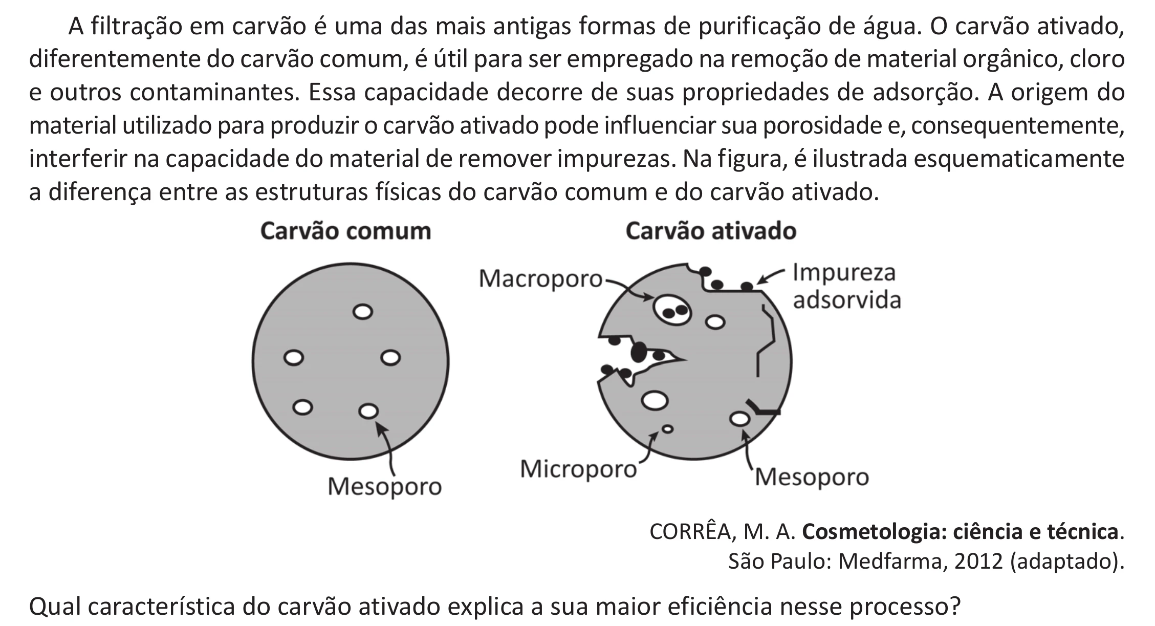 Enunciado original completo da questão 129 do ENEM 2025 - 2º Dia – Caderno 12 – Roxo (Libras) – Aplicação Regular - (Ampliada), página 28.
