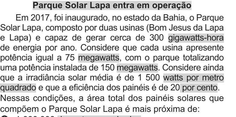 Enunciado original completo da questão 134 do ENEM 2022 - 2º Dia – Caderno 11 – Laranja (braile e ledor) – Aplicação Regular, página 18.