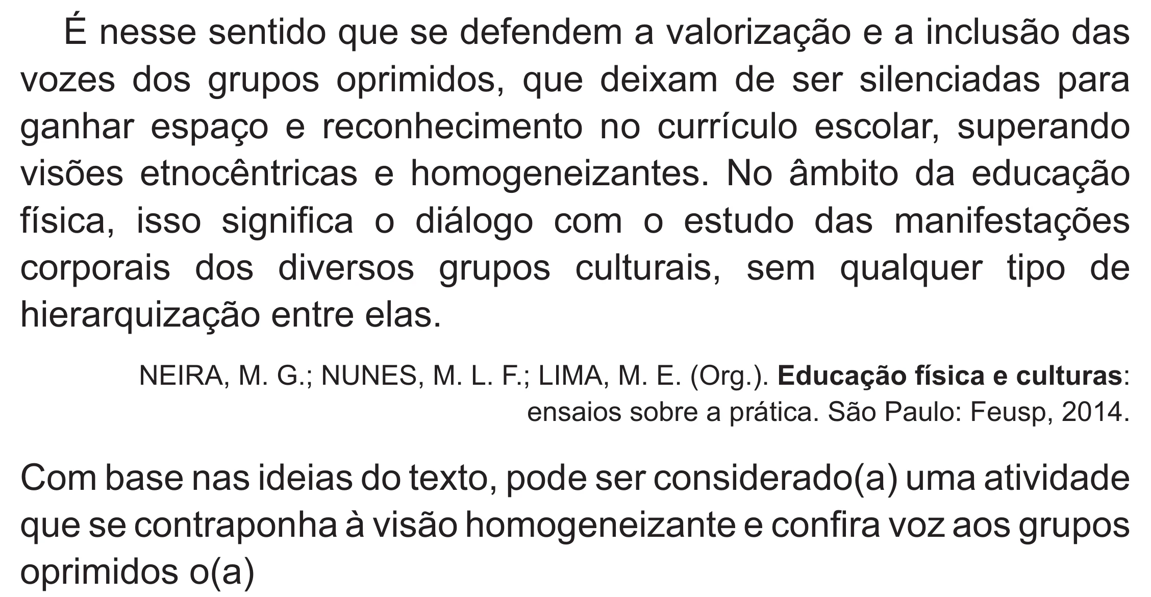 Enunciado original completo da questão 18 do ENEM 2021 - 1º Dia – Caderno 2 – Amarelo (Superampliada) – Reaplicação/PPL/Segunda Oportunidade, página 24.