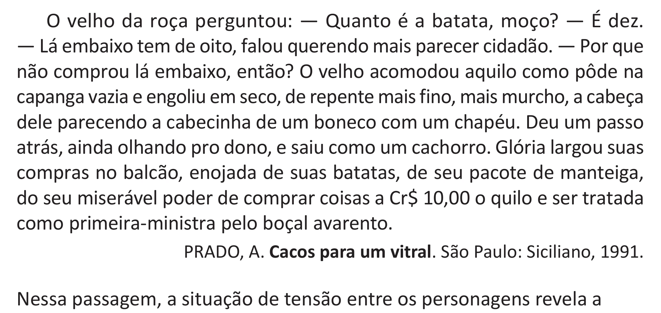 Enunciado original completo da questão 25 do ENEM 2025 - 1º Dia – Caderno 9 – Laranja (Braile e ledor) – Reaplicação - (Superampliada), página 32.