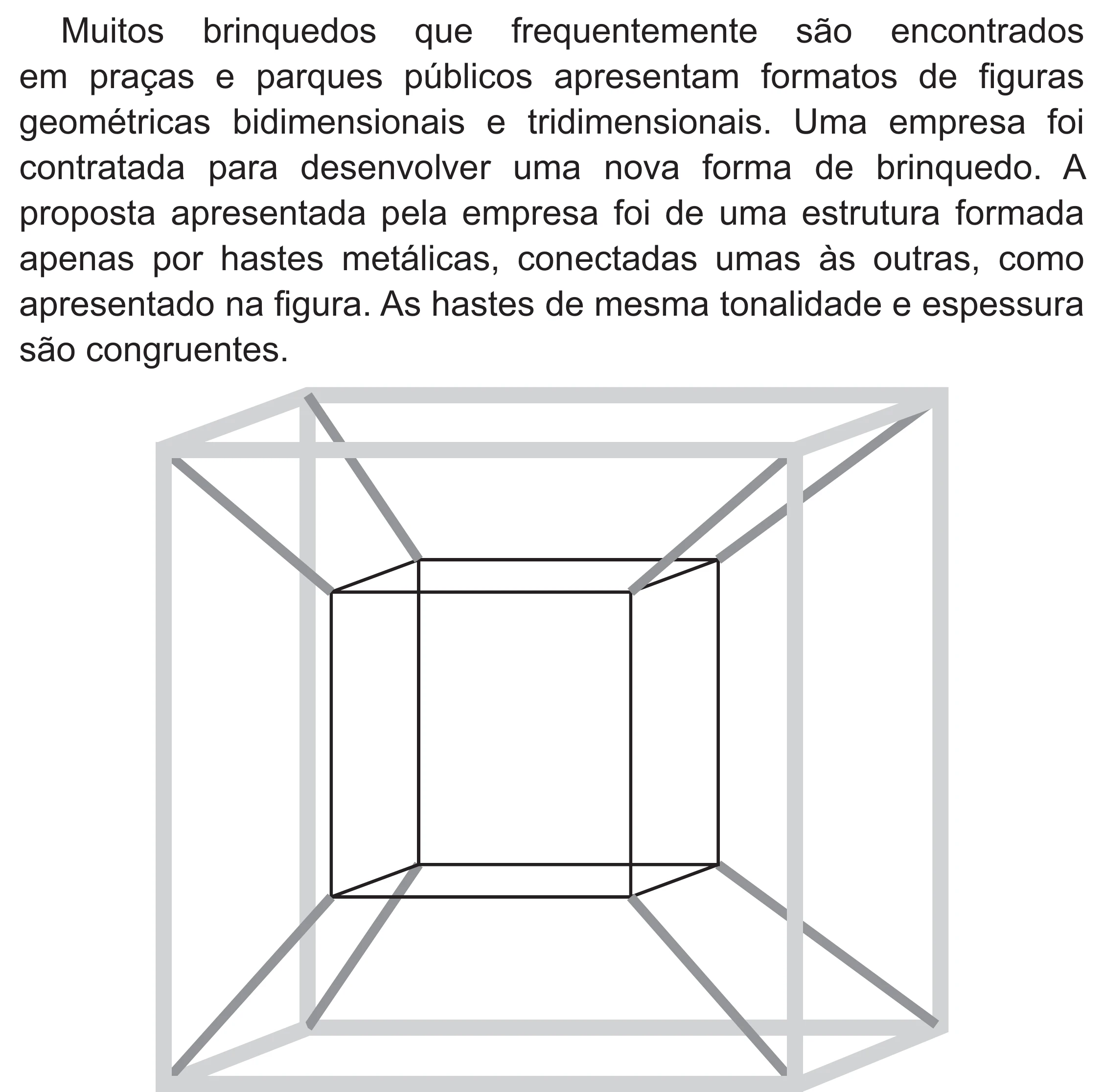 Enunciado original completo da questão 144 do ENEM 2021 - 2º Dia – Caderno 12 – Verde (Libras – Superampliada) – Aplicação Regular, página 47.