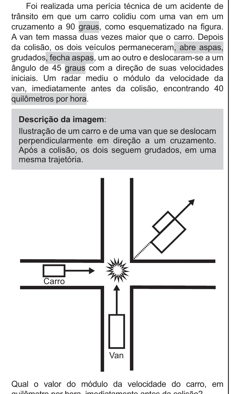Enunciado original completo da questão 116 do ENEM 2021 - 2º Dia – Caderno 11 – Laranja (braile e ledor) – Reaplicação/PPL/Segunda Oportunidade, página 9.