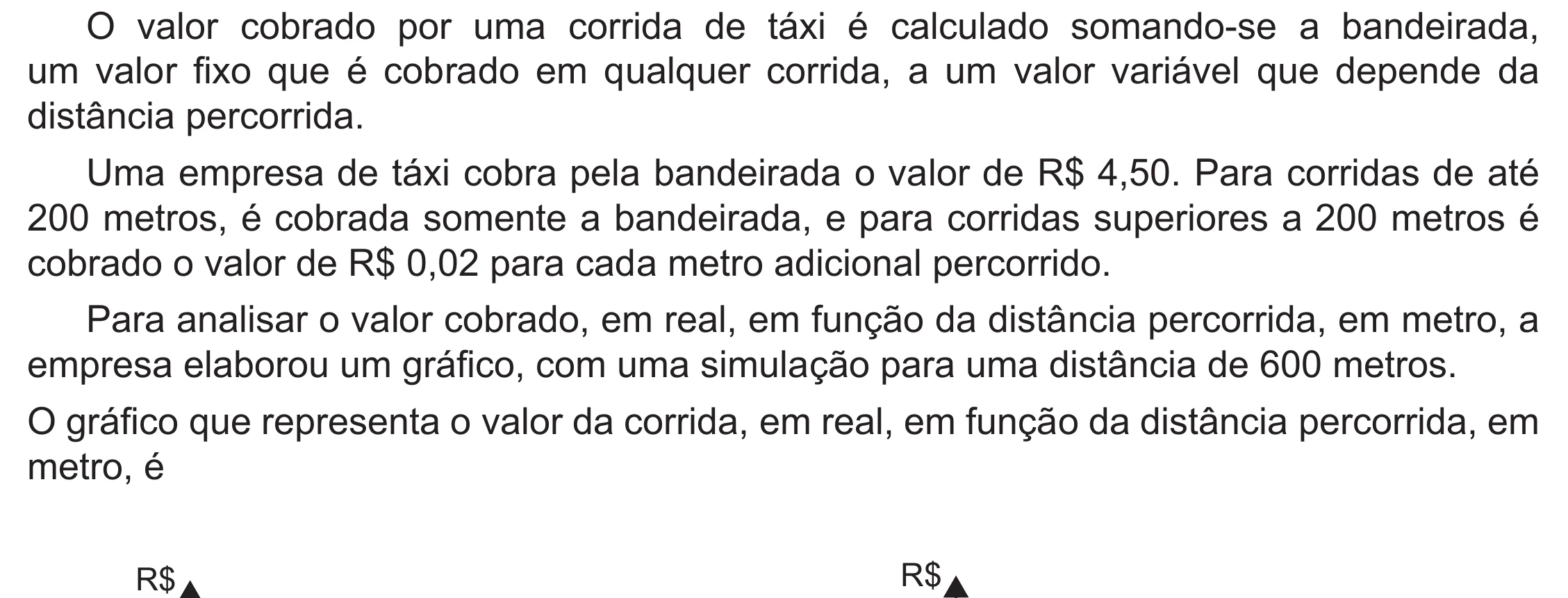 Enunciado original completo da questão 175 do ENEM 2020 - 2º Dia – Caderno 8 – Rosa (Ampliada) – Reaplicação/PPL, página 57.