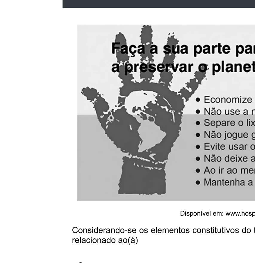 Enunciado original completo da questão 16 do ENEM 2020 - 1º Dia - Caderno 4 – Rosa – Espanhol – Aplicação digital, página 20.