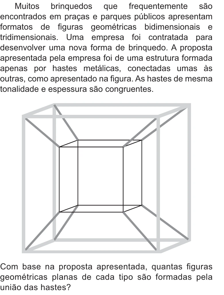 Enunciado original completo da questão 169 do ENEM 2021 - 2º Dia – Caderno 6 – Cinza – Aplicação Regular, página 27.