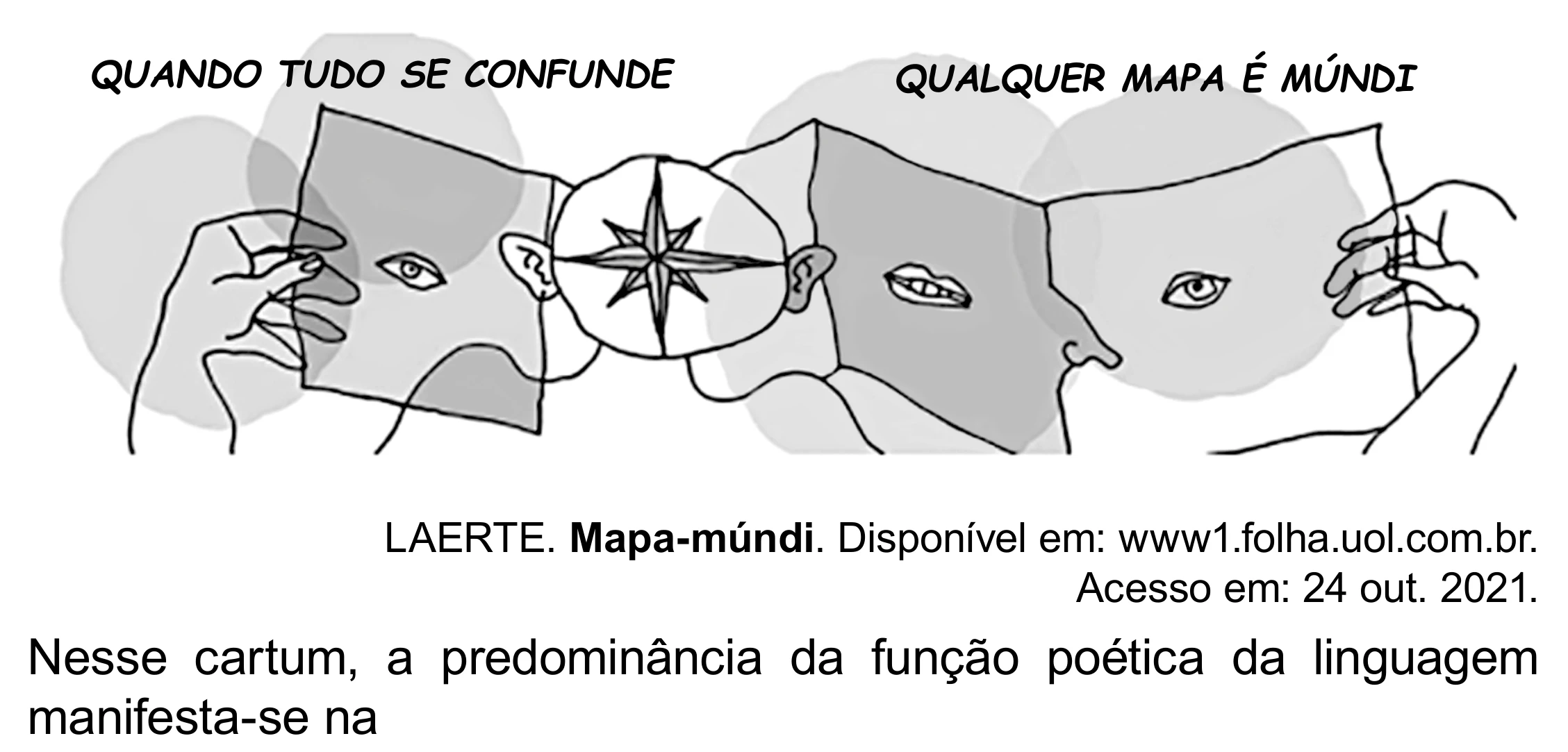 Enunciado original completo da questão 36 do ENEM 2023 - 1º Dia – Caderno 4 – Rosa (Superampliada) – Reaplicação/PPL, página 42.