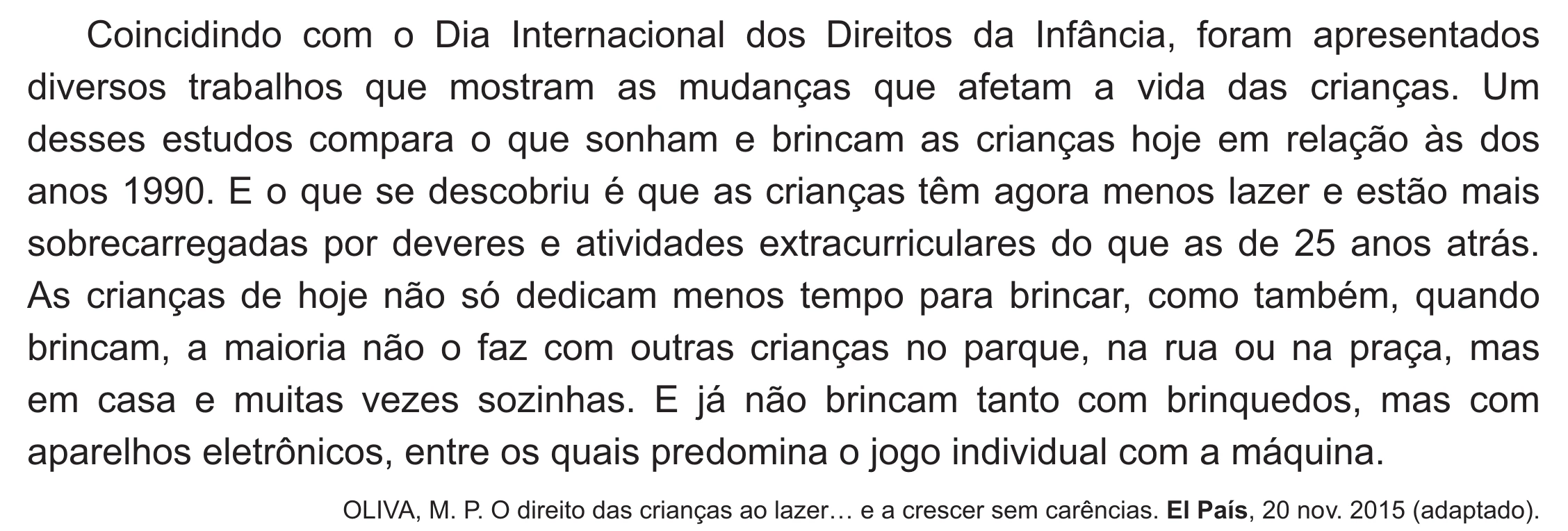 Enunciado original completo da questão 39 do ENEM 2021 - 1º Dia – Caderno 10 – Verde (Libras – Ampliada) – Aplicação Regular, página 34.