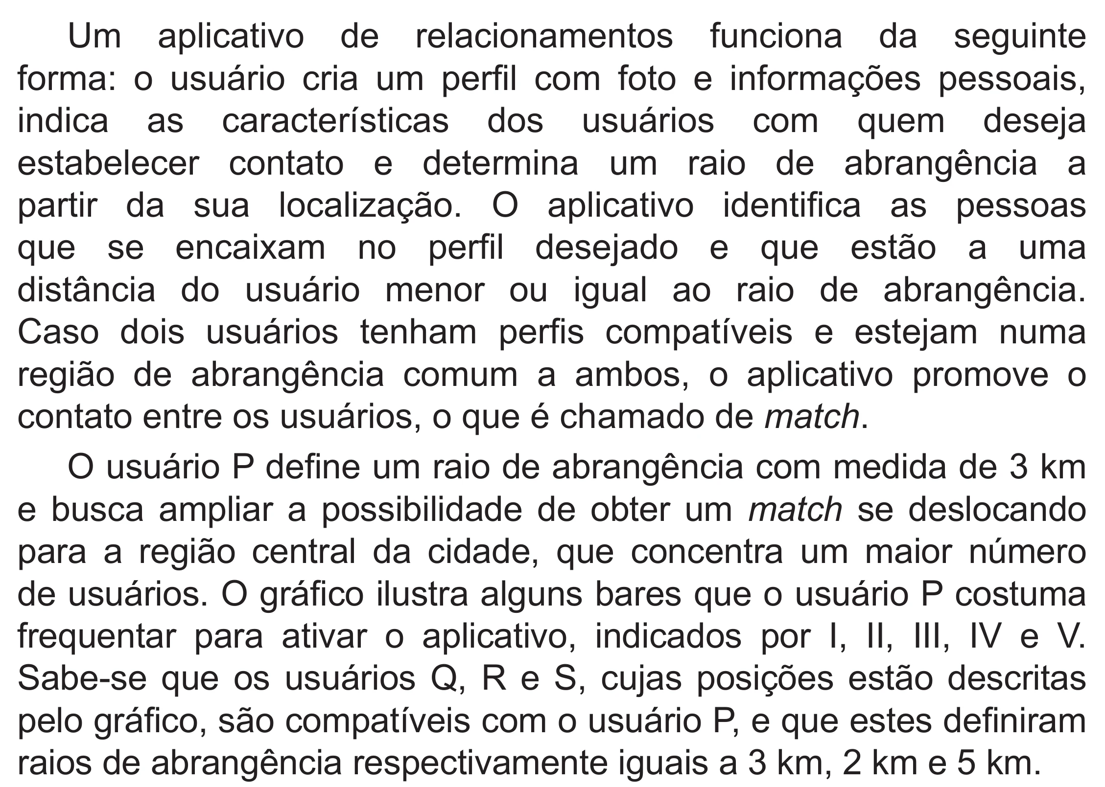 Enunciado original completo da questão 164 do ENEM 2019 - 2º Dia – Caderno 6 – Cinza (Superampliada) – Aplicação Regular, página 63.